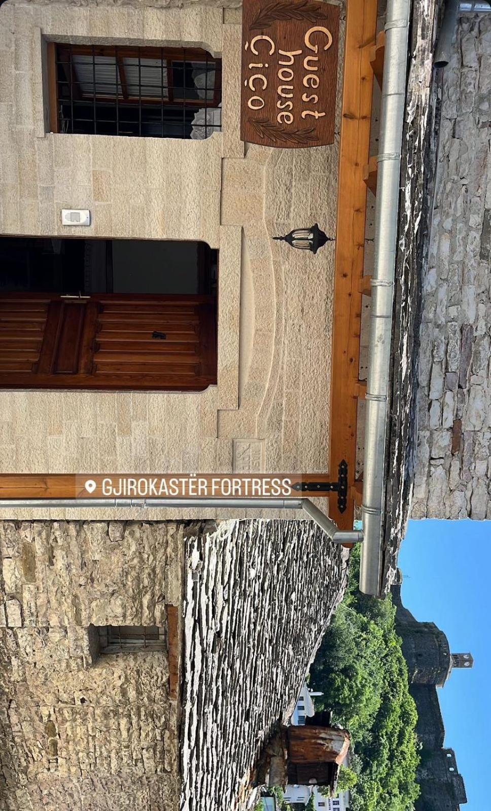 Cico Hostel &Private Room Gjirokastër Esterno foto
